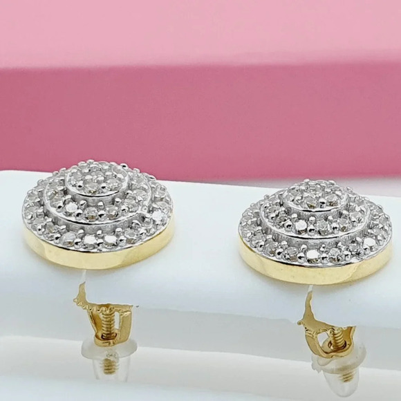 "925 Sterling Silver Cubic Zirconia Earrings, U19254611 - Picture 7 of 10